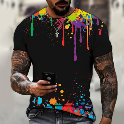 Αντι συρρίκνωσης ανδρικό T-Shirt υπερμεγέθους Full Sublimation T-Shirt μήκος ισχίου