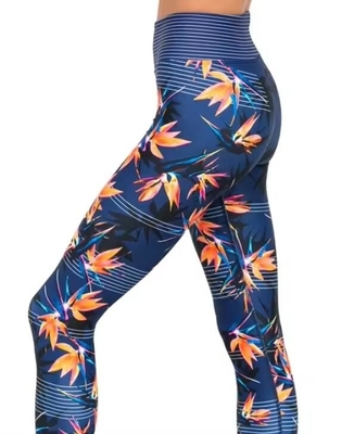 Υψηλή μέση Custom εκτυπωμένα Leggings Sublimated Tights αναπνευστική