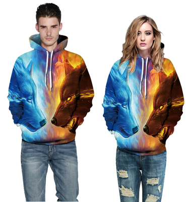 Πολυεστέρας Νεολαία Sublimation Hoodie Unisex Custom Sublimated Sweatshirts βαρύ βάρος