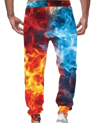 Κανονικό Fit Custom Τυπωμένα Sweatpants Γρήγορα στεγνό μοτίβο Joggers
