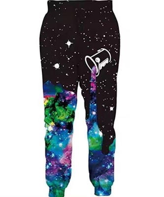 Unisex Sublimation τρέξιμο παντελόνια μόδα παντού εκτύπωση joggers