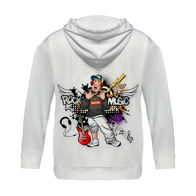Χέλοουιν Σκελετό Γράφη Μεγέθους Hoodies Τυπωμένο Μεγέθους Sweatshirt πλέσιμο σε μηχανή