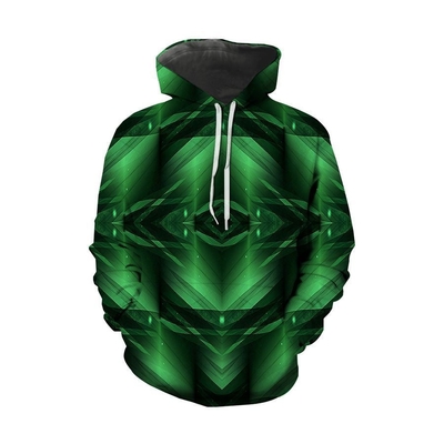 Χουτίς Unisex 3D εκτύπωση πουλόβερ κουκούλα πουλόβερ με μεγάλες τσέπες