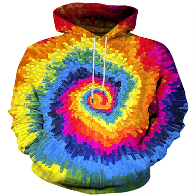Χιπ-χοπ Γράφιτι Τύπου ανδρικά Hoodies Hooded Sweatshirts Πουλόβερ Unisex
