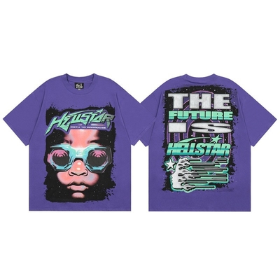 Υπερμεγέθη T-shirt Vintage T-shirt χαλαρό βρακί Casual Streetwear χαλαρό πλυμένο Unisex Tops
