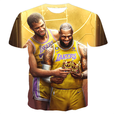 Άνδρες μπάσκετ Τζέρσες Quick Dry Sport Shirt LA μπάσκετ Τζέρσα αριθμός 23 αθλητικά ρούχα T-shirt αθλητικά T-shirt